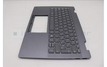 Lenovo 5CB1S01189 C-Cover with keyboard, Hungarian, Luna Grey, Backlight, Non-FingerPrint, UK