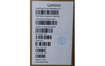 Lenovo 5CB1S02840 COVER UpASSY UKE H 83KT NFP CB BL