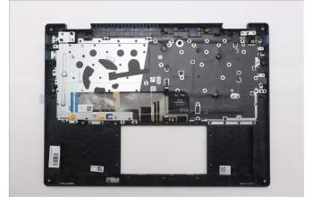 Lenovo 5CB1S02874 C-Cover with keyboard, Hebrew, Cosmic Blue, Backlight, Non-FingerPrint, US