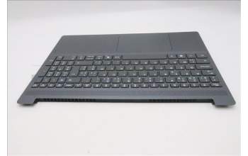 Lenovo 5CB1S05144 C-Cover with keyboard, Belgian, Luna Grey, Non-Backlight, FingerPrint, UK