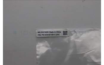 Lenovo 5CB1S11814 COVER Cover L 83F5 HINGE_CAP_L+R WH