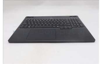 Lenovo 5CB1S24079 C-Cover with keyboard, UK English, Eclipse Black, RGB Backlight, Anodizing Sandblasting, UK