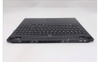 Lenovo 5CB1S31071 C-Cover with keyboard, Hebrew, Eclipse Black, White Backlight, Painting, US