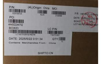 Lenovo 5CB1S50725 COVER Cover L 83KY HINGE_CAP GW