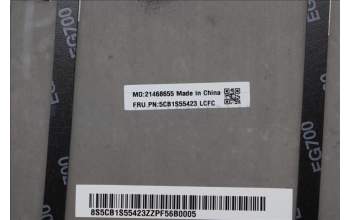 Lenovo 5CB1S55423 COVER MX031_D_COVER_MGAL_WLAN_ASSY