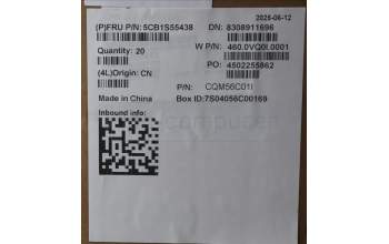 Lenovo 5CB1S55438 COVER FRU C cover WL AMD BLANC2