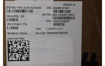 Lenovo 5CB1S55440 COVER FRU C cover WW AMD BLANC2