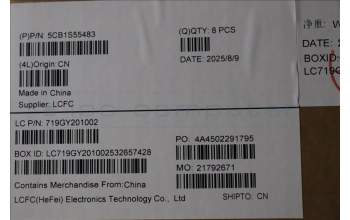 Lenovo 5CB1S55483 COVER MPV60_D_COVER_WLAN_ASSY