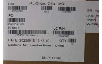 Lenovo 5CB1S57365 COVER Cover L 21R0 HINGE_CAP