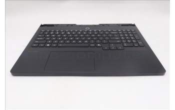 Lenovo 5CB1S57443 C-Cover with keyboard, US English Euro, Eclipse Black, White Backlight, US
