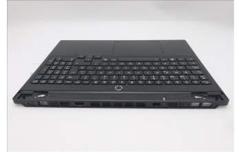 Lenovo 5CB1S76611 C-Cover with keyboard, Spanish, Eclipse Black, White Backlight, Anodizing Sandblasting, UK