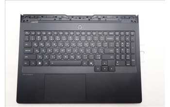Lenovo 5CB1S76708 C-Cover with keyboard, Arabic, Eclipse Black, RGB Backlight, US