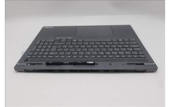 Lenovo 5CB1S82743 C-Cover with keyboard, Portuguese, Luna Grey, Non-FingerPrint, UK