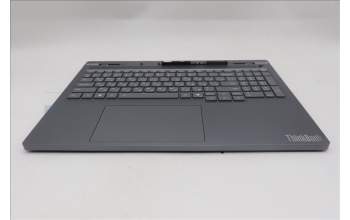 Lenovo 5CB1S82744 C-Cover with keyboard, Russian, Luna Grey, Non_FingerPrint