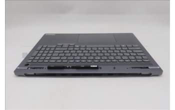 Lenovo 5CB1S82744 C-Cover with keyboard, Russian, Luna Grey, Non_FingerPrint