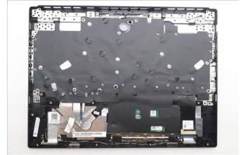 Lenovo 5CB1S82781 C-Cover with keyboard, Hebrew, Eclipse Black, RGB Backlight, Anodizing Sandblasting