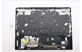 Lenovo 5CB1S89925 C-Cover with keyboard, Spanish, Eclipse Black, White Backlight, Anodizing Sandblasting, UK