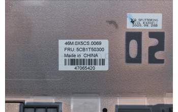 Lenovo 5CB1T50300 COVER Lower Case W 21UY PL AG
