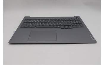 Lenovo 5CB1T57597 C-Cover with keyboard, Bulgarian, Arctic Grey, Backlight, UK