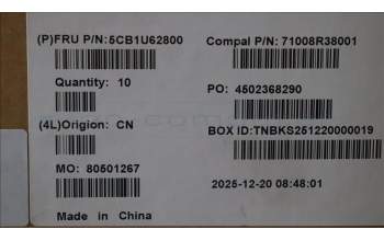 Lenovo 5CB1U62800 COVER Lower Case C 83Q7