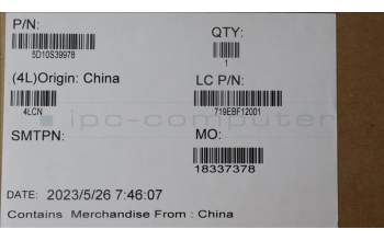 Lenovo 5D10S39978 DISPLAY LCD module L83BY N touch