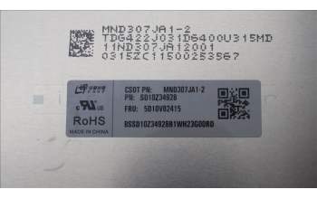 Lenovo 5D10V82415 DISPLAY CSOT 13.3 WUXGA AG