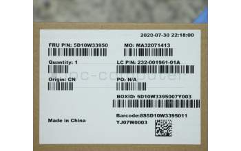 Lenovo 5D10W33950 DISPLAY INX M238HCR-L3B-C1