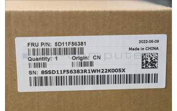 Lenovo 5D11F56381 DISPLAY FRU CSO MNG007DA1-J 16.0 WQX