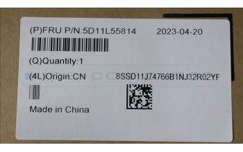 Lenovo 5D11L55814 DISPLAY FRU NE160QDM-NYC 16WQX ColorBOE