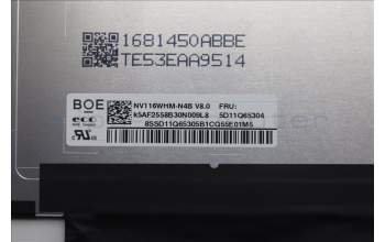 Lenovo 5D11Q65304 DISPLAY FRU BOE NV116WHM-N4B V8.0