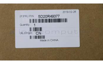 Lenovo 5D20R49377 Externe Tastatur, Docking, Hebräisch, Mineralgrau, Nicht beleuchtet