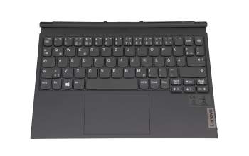 5D20Z70305 original Lenovo clavier incl. topcase DE (allemand) gris foncé/gris