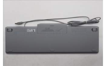 Lenovo 5D50U84896 Keyboard External, USB, Swiss French/German, Cloud Grey