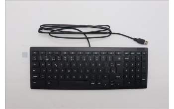 Lenovo 5D51J61974 DT_KYB Primax Chrome USB KB_Black Spanis