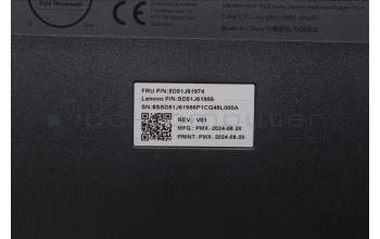 Lenovo 5D51J61974 DT_KYB Primax Chrome USB KB_Black Spanis