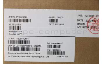 Lenovo 5F10S14020 FAN System FAN L 82QG AVC