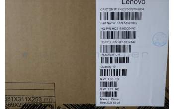 Lenovo 5F10S14142 FAN thermal_Fan H 83D2 L_R_HY