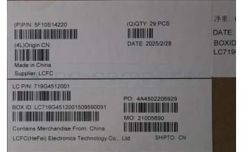 Lenovo 5F10S14220 FAN FAN L 83L6 FCN