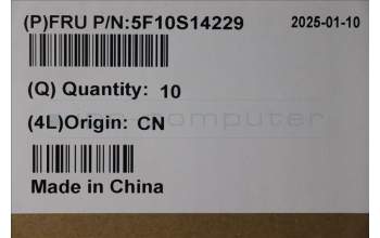 Lenovo 5F10S14229 FAN FAN C 83JX FCN