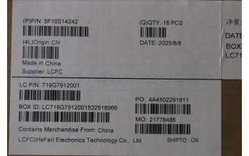 Lenovo 5F10S14242 FAN FAN L 83JN (L+R) FCN