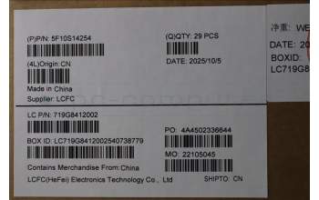 Lenovo 5F10S14254 FAN FAN L 83N3 FORCECON