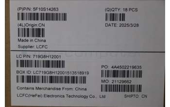 Lenovo 5F10S14263 FAN FAN L 83KJ AVC