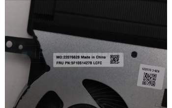 Lenovo 5F10S14278 FAN FAN L 83F5 THM1 W/FAN AVC