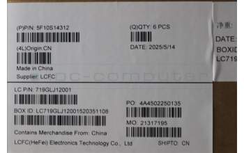 Lenovo 5F10S14312 FAN FAN L 21R0 AVC