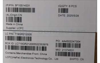 Lenovo 5F10S14331 FAN FAN L 21U0 FORCECON