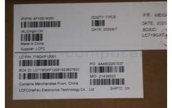 Lenovo 5F10S14355 FAN System FAN L83EY