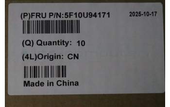 Lenovo 5F10U94171 FAN Blower