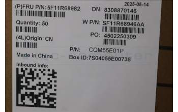 Lenovo 5F11R68982 FAN L14G6HWKAMD FRU FAN AVC L14-2 AMDAVC