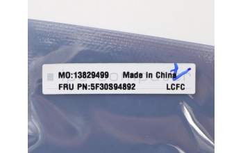 Lenovo FINGER_PRT FP BD L 81WA GREY pour Lenovo IdeaPad 3-14IML05 (81WA)