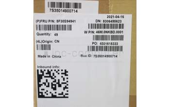 Lenovo 5F30S94941 FINGER_PRT FP BD W 20YA W/HOLDER MG